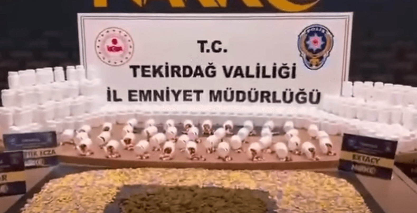 Tekirdağ’da Zehir Tacirlerine Ağır Darbe Vuruldu