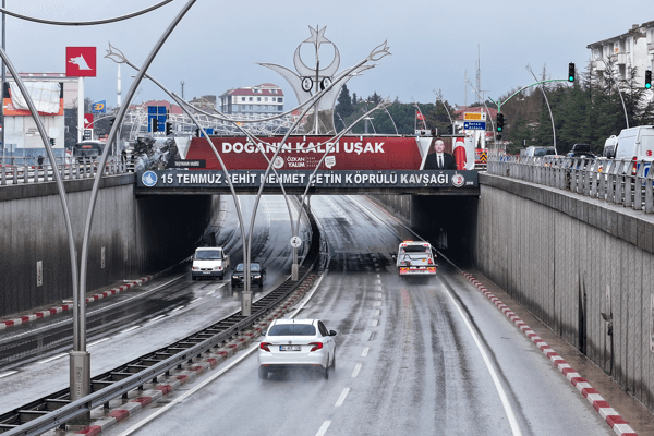 Uşak’ta Kronik Su Baskını Sorunu Tarih Oldu