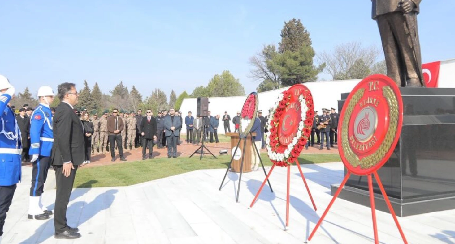 Edirne’de Balkan Şehitleri Törenlerle Anıldı