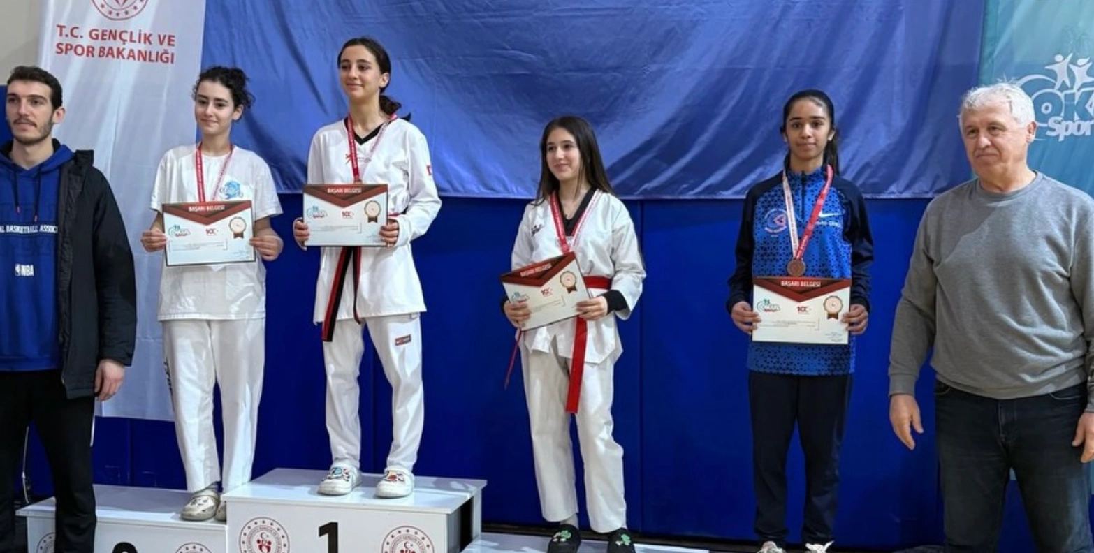 Çerkezköy’ün Yıldızları Taekwondo İl Seçmelerine Damga Vurdu
