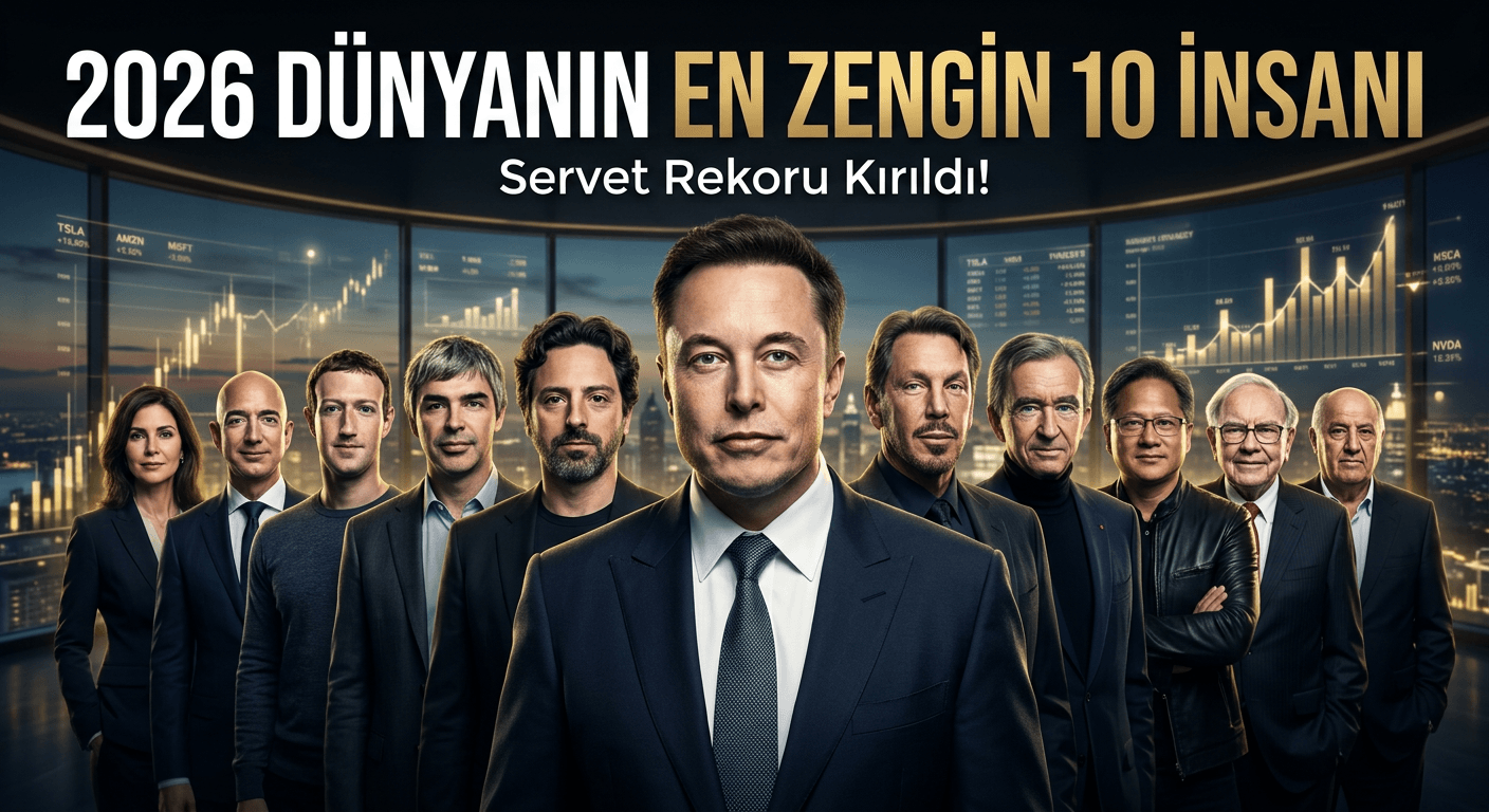 Parayı Kim Buldu ? 2026 Dünyanın En Zenginleri