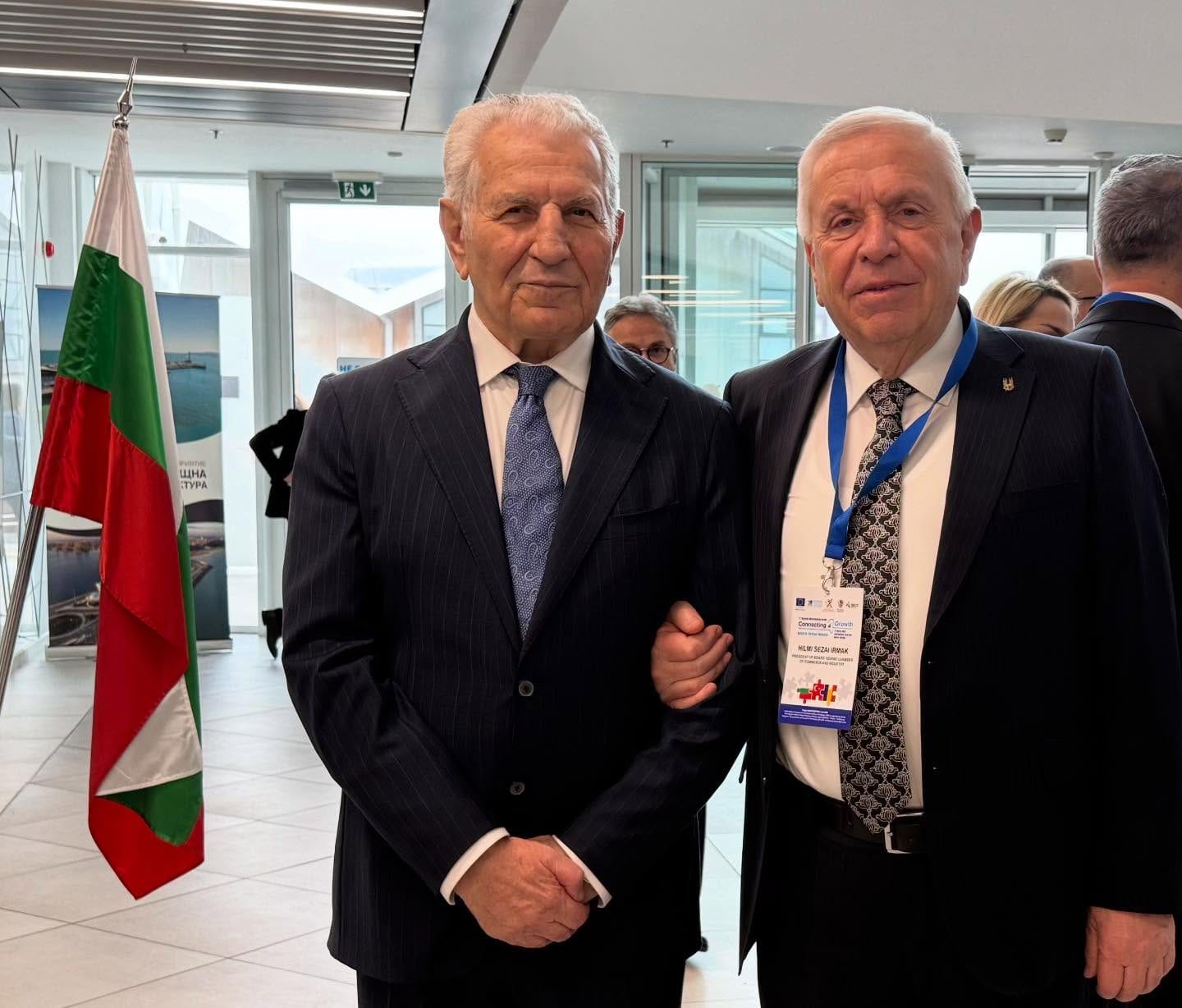 Edirne TSO Başkanı Sezai Irmak Burgas İş Forumu’nda