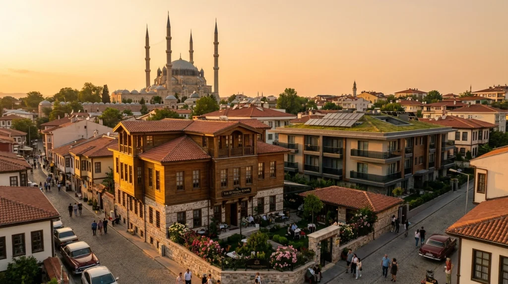 Edirne emlak piyasası altın çağını yaşıyor! Valilik restorasyonları, Hızlı Tren projesi ve sınır ticaretinin etkisiyle Edirne'de konut ve ticari mülk değerleri neden artıyor? Yatırımcılar için kritik analizler ve gelecek projeksiyonu.