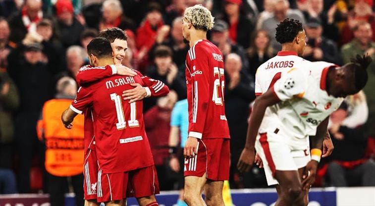 Galatasaray, Şampiyonlar Ligi'ne Anfield Road'da veda etti. Liverpool - Galatasaray maçı özeti, sakatlıklar, Uğurcan Çakır'ın penaltı kurtarışı ve tüm teknik detaylar haberimizde.