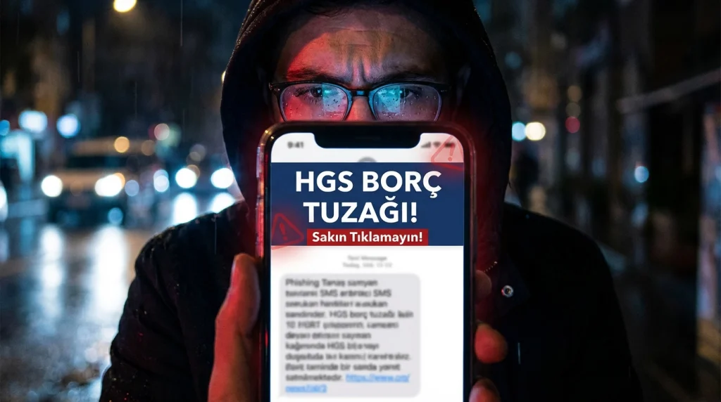 HGS kullanıcılarına gönderilen sahte borç mesajları üzerinden yapılan büyük vurgun deşifre oldu. Uzmanlar uyarıyor: Sakın bu linklere tıklamayın! Güvenli sorgulama yolları ve tüm detaylar haberimizde.
