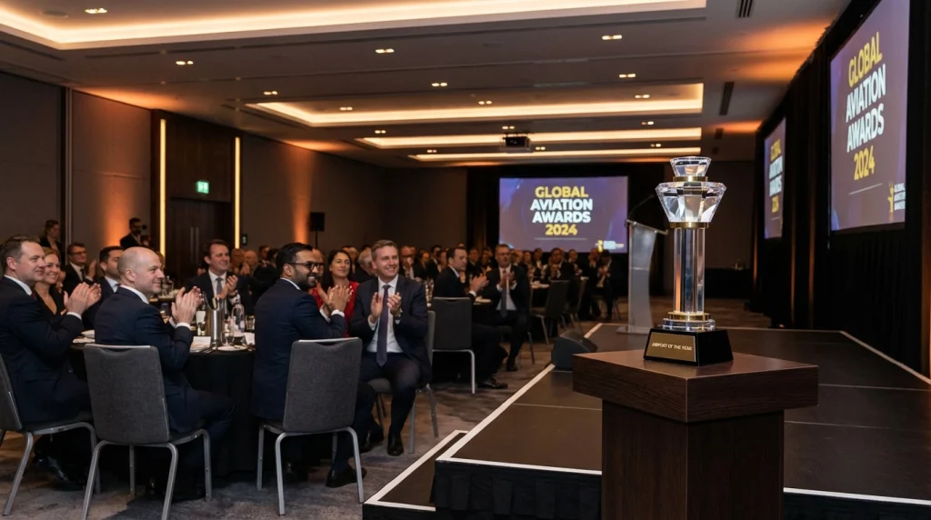 Dünyanın en iyisi yine değişmedi! İstanbul Havalimanı, Air Transport Awards tarafından 6. kez yılın havalimanı seçildi. İşte tarihi başarının detayları ve CEO Selahattin Bilgen'in açıklamaları.
