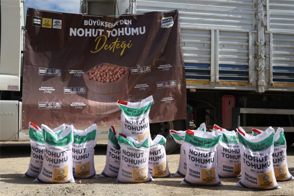 Konya’da Susuz Tarım Hamlesi Çiftçiye Dev Nohut Desteği