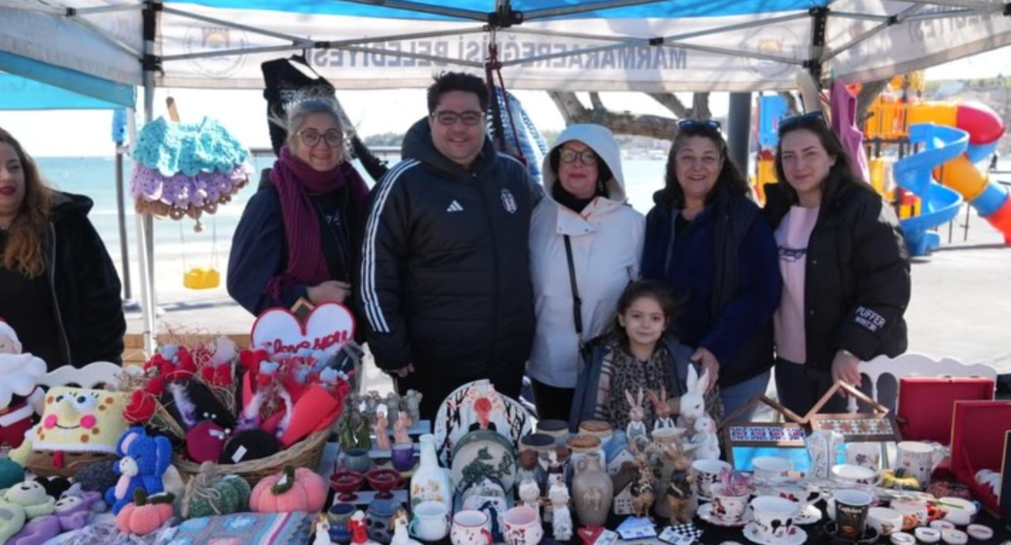 Marmaraereğlisi’nde Kadın Emeği Sahile Hayat Verdi