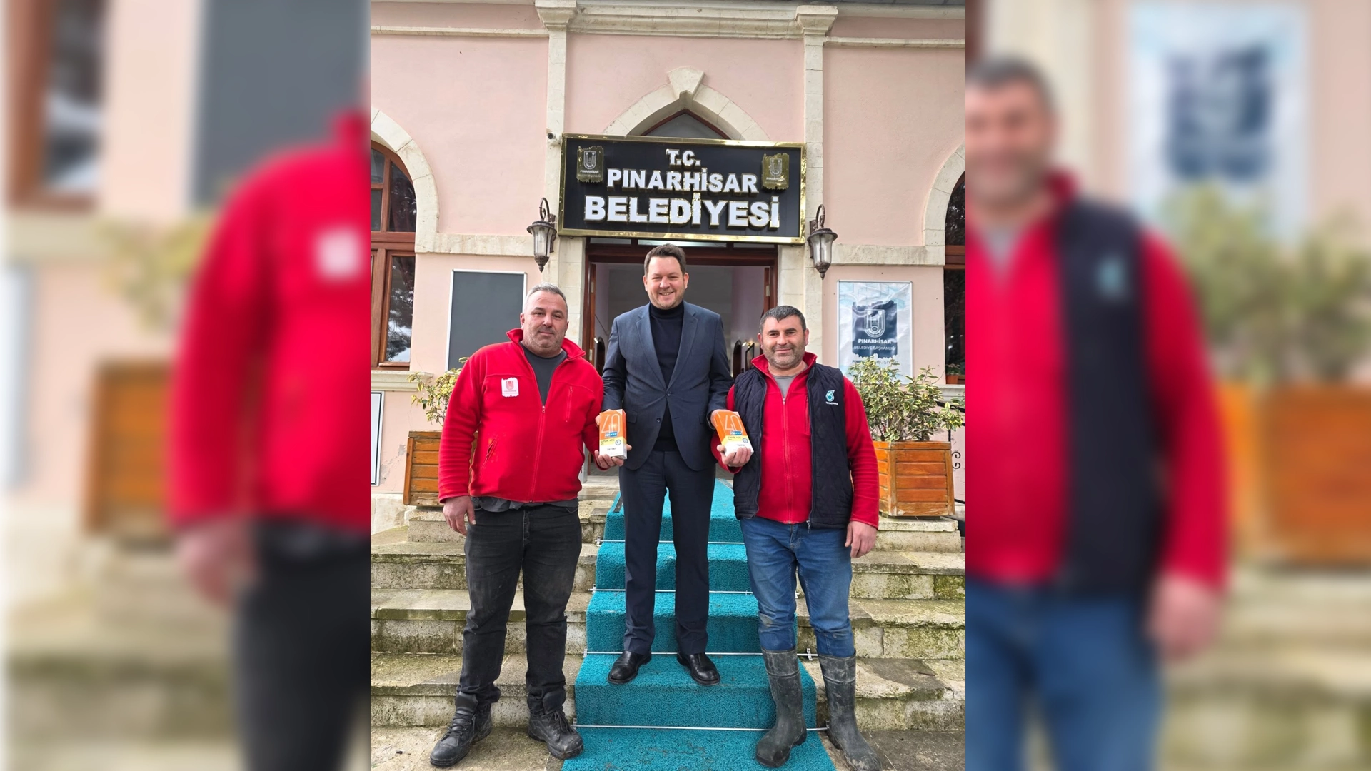Pınarhisar’da Ayın Personeline Teknoloji Ödülü