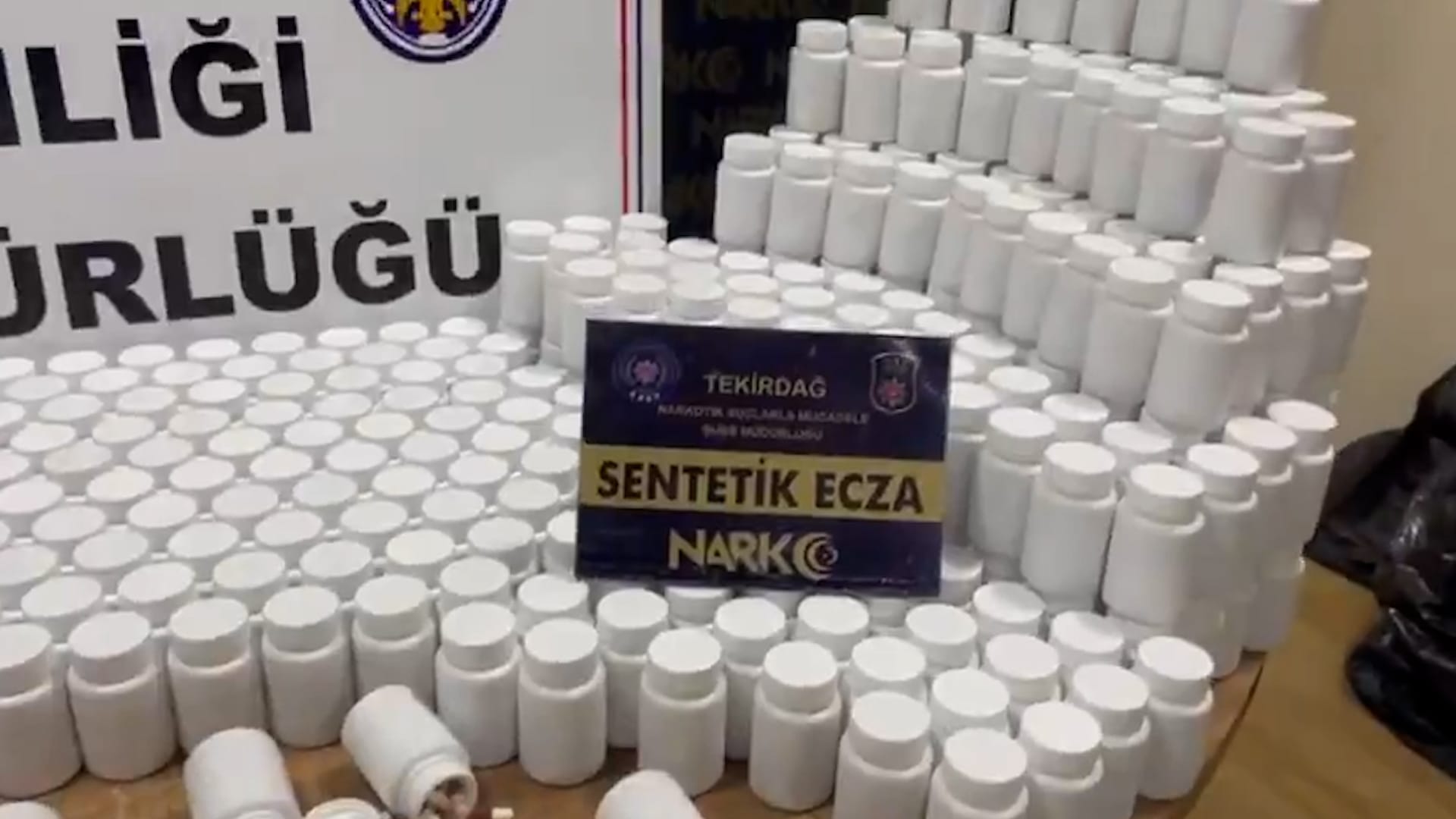 Çorlu’da Dev Operasyon: 81 Bin Sentetik Hap Ele Geçti