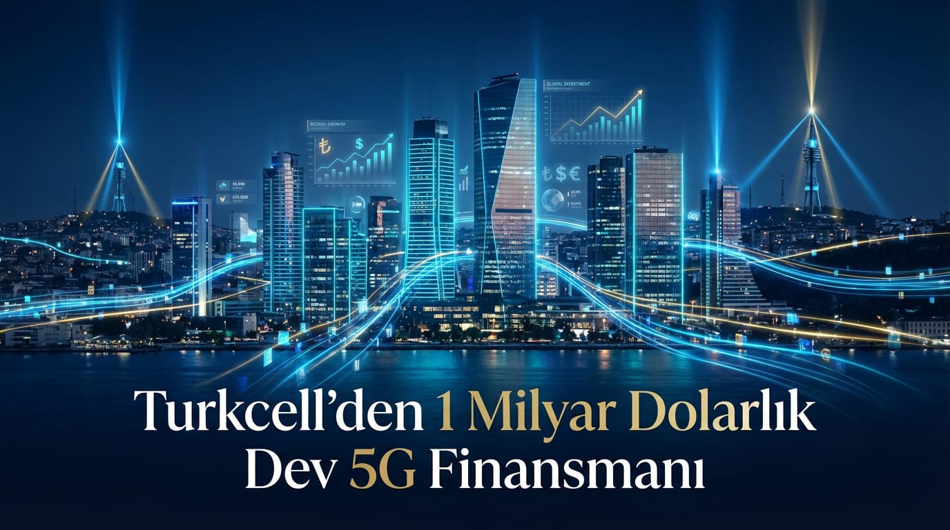 Turkcell’den 1 Milyar Dolarlık Dev 5G Finansmanı