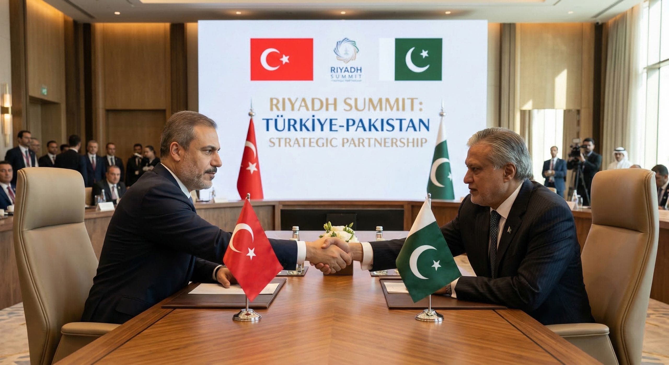 Fidan ve Dar Riyad’da Kritik Zirvede Buluştu