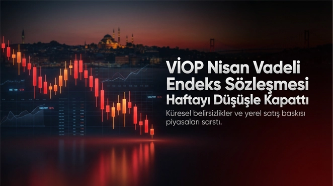 VİOP Nisan Vadeli Endeks Sözleşmesi Haftayı Düşüşle Kapattı