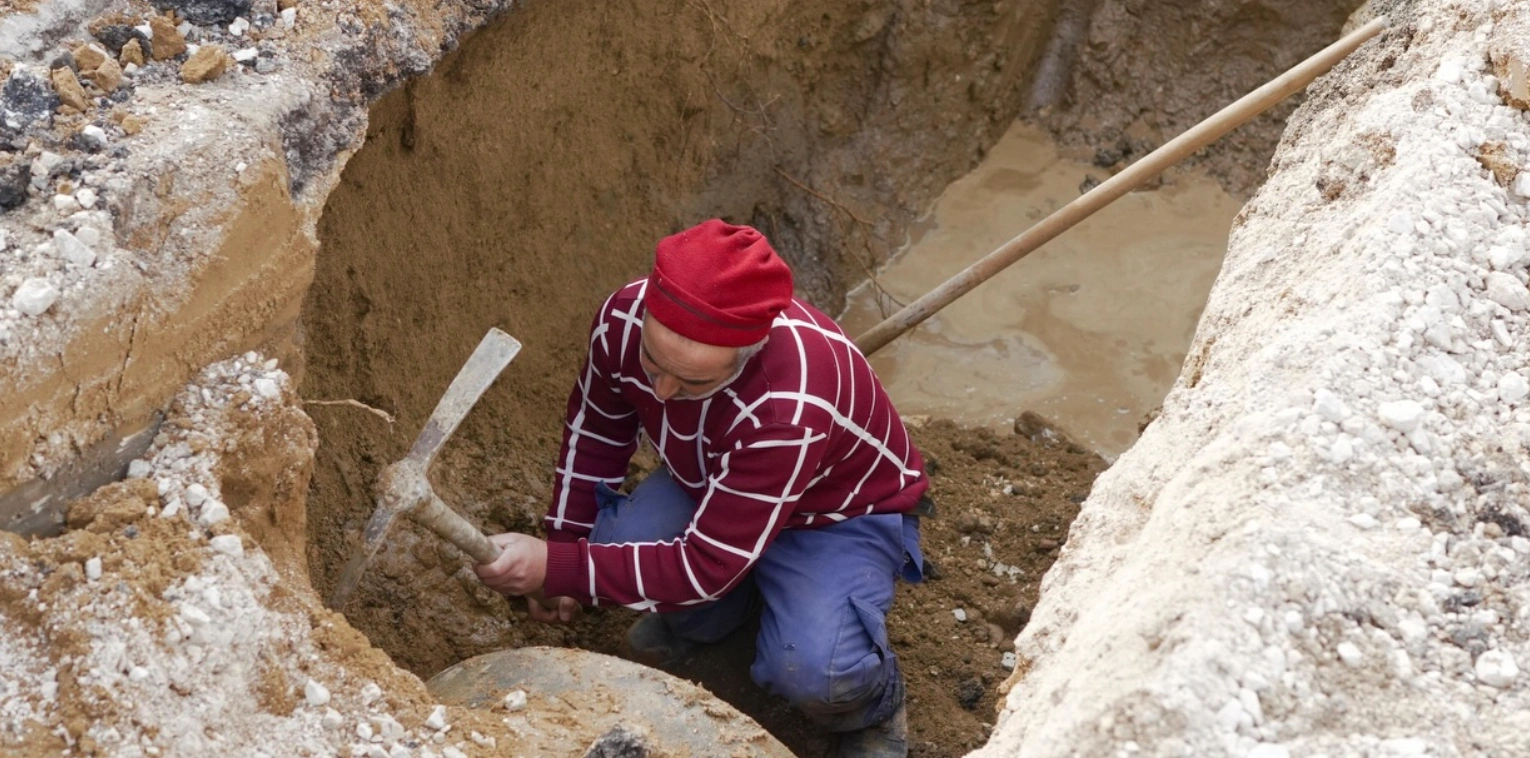 Edirne’nin İçme Suyu Hattına Kıyık’ta Dev Neşter