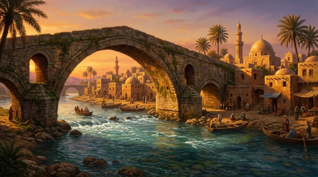 Kadim alimlerin müjdelediği rızık ve bereket; köprülerin altından akan gür su.