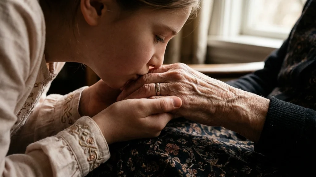 Bir gencin rüyasında anneannesinin elini öperek hayır duası alması ve aradaki manevi bağ.