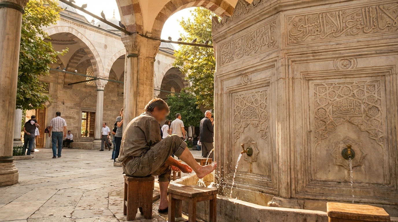 Rüyada Ayak Yıkamak