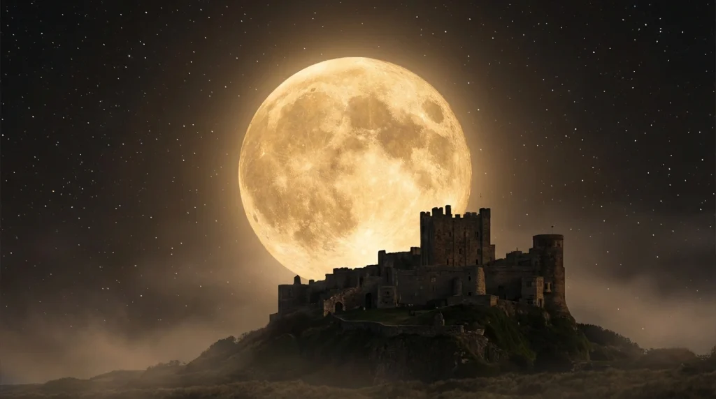 Rüyada dolunayı ve etrafındaki parlak yıldızları görmek; maddi ve manevi olarak en yüksek seviyeye ulaşmayı ve toplum içinde parlamayı temsil eder.