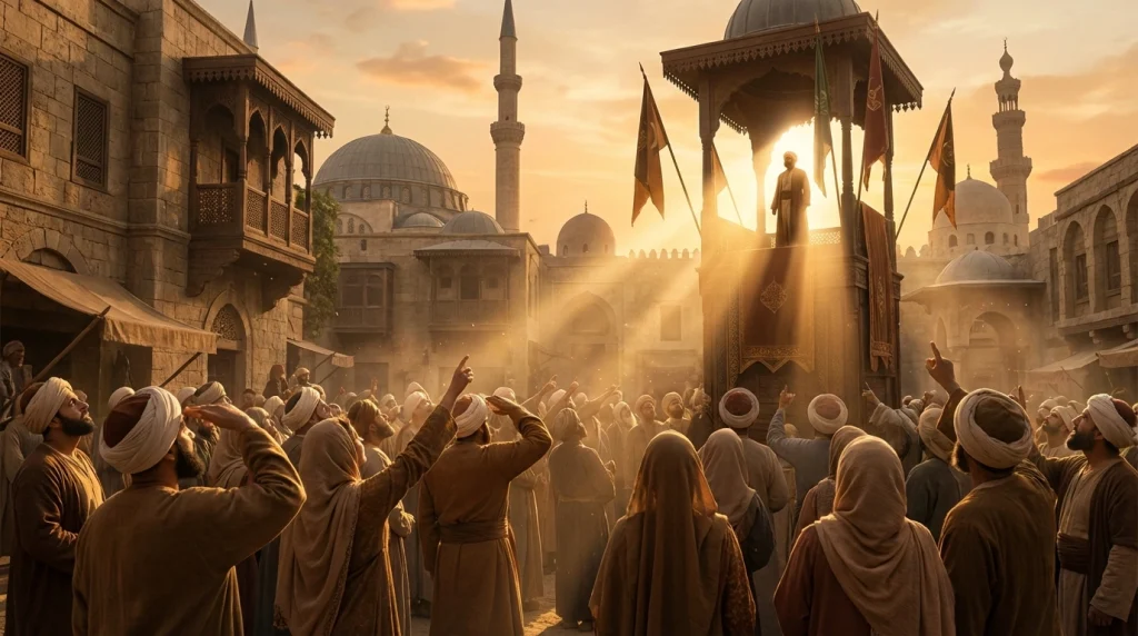 Rüyada bir topluluk önünde asıldığını görmenin toplumda kazanılacak saygınlık ve şöhretle ilişkisi.