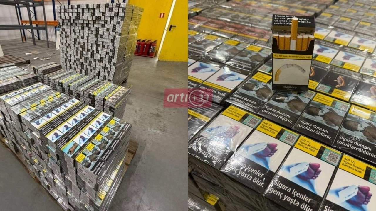 Türkiye’den Gelen Araçta 53 Bin Euro’luk Sigara Ele Geçirildi