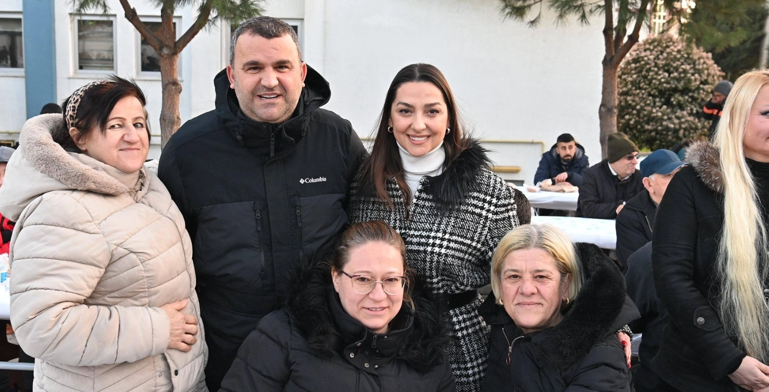 Süleymanpaşa’da Gönül Sofraları Çiftlikönü’nde Kuruldu