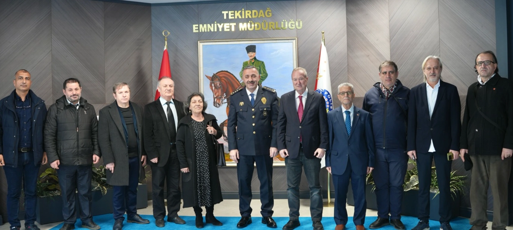 Tekirdağ’da Medya ve Güvenlik Buluşması Gazetecilerden Ziyaret