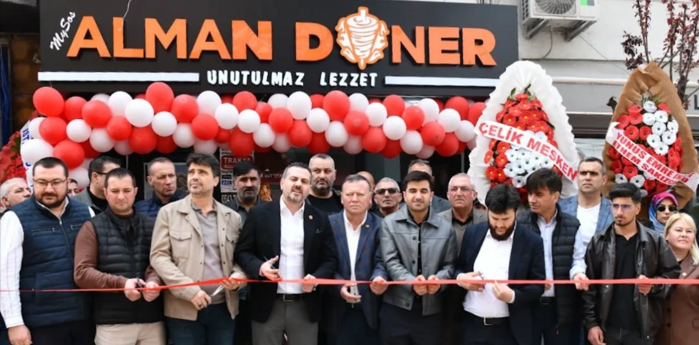 Keşan’da Yeni Lezzet Alman Döner Açıldı