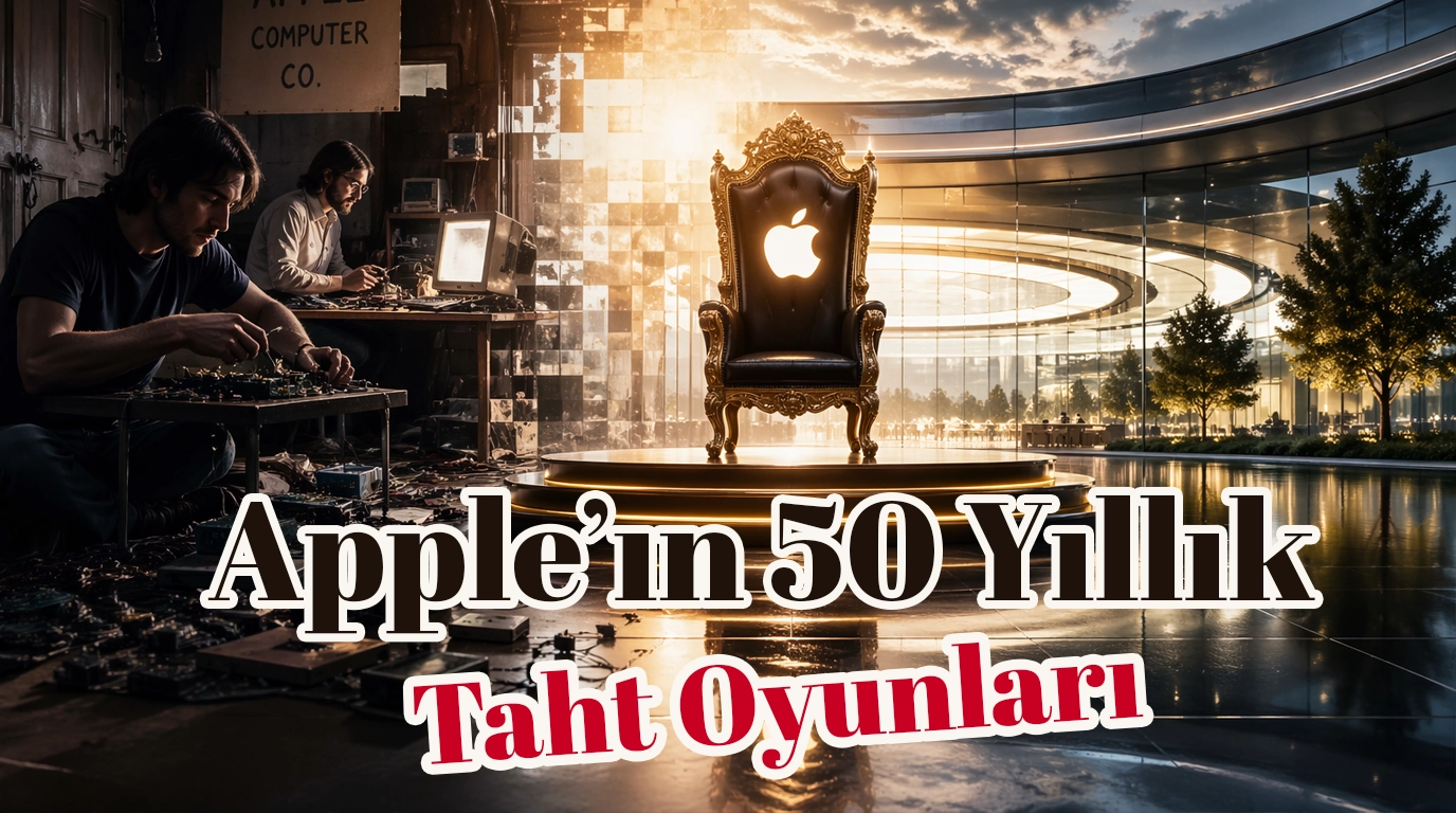Apple’ın 50 Yıllık Taht Oyunları: 8 CEO ve 4 Trilyon Dolar