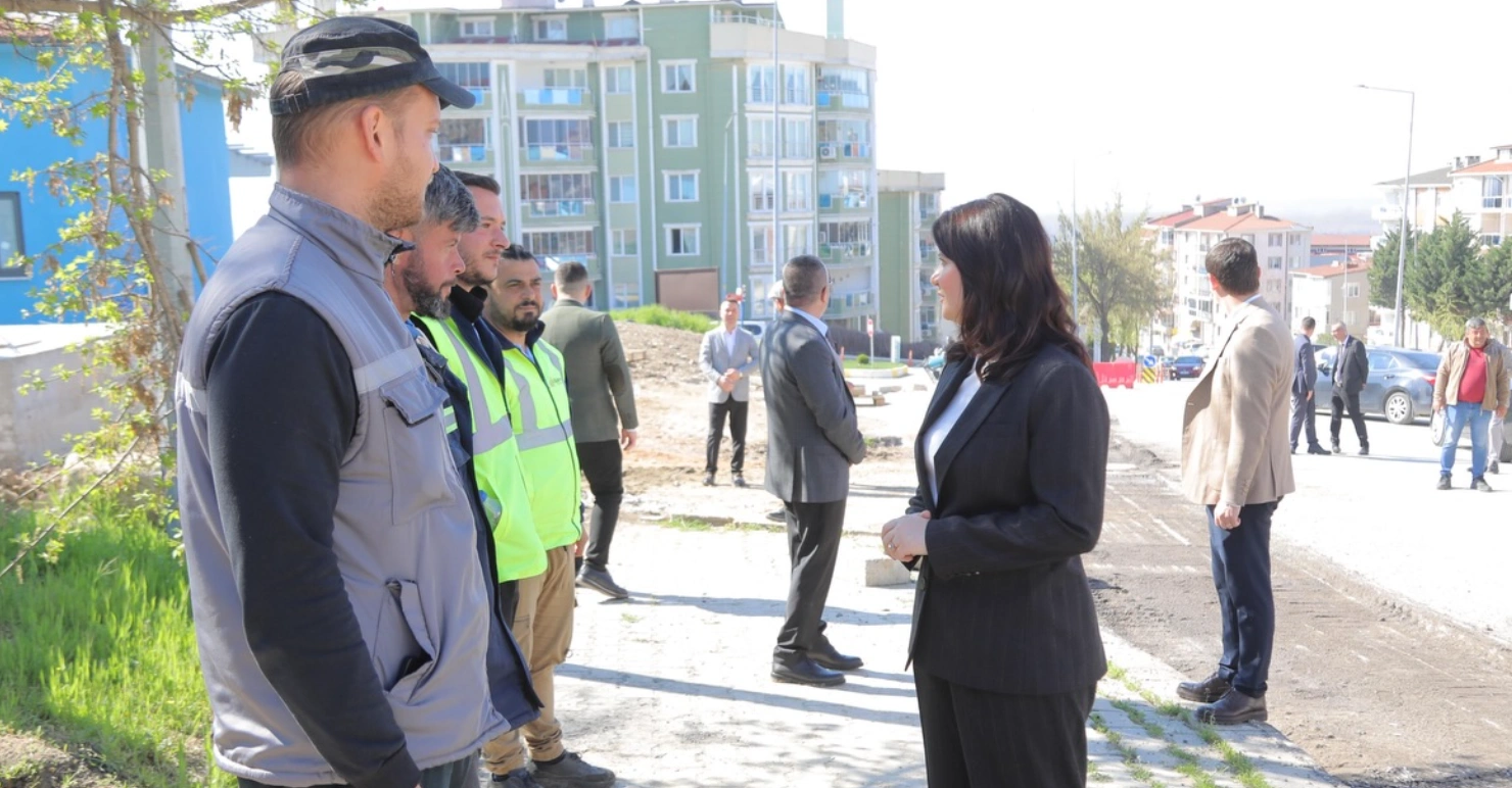 Edirne’de Talatpaşa Caddesi Yenileniyor
