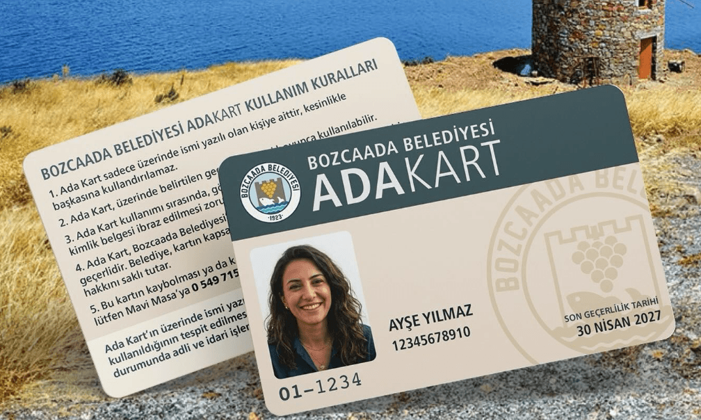 Bozcaada’da Yeni Dönem: “Ada Kart” Başvuruları Başladı