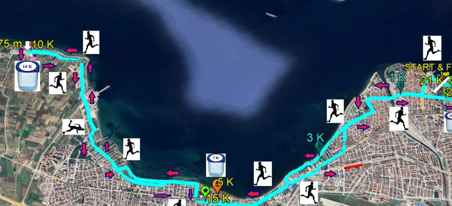 Çanakkale’de Dev Maraton Hazırlığı