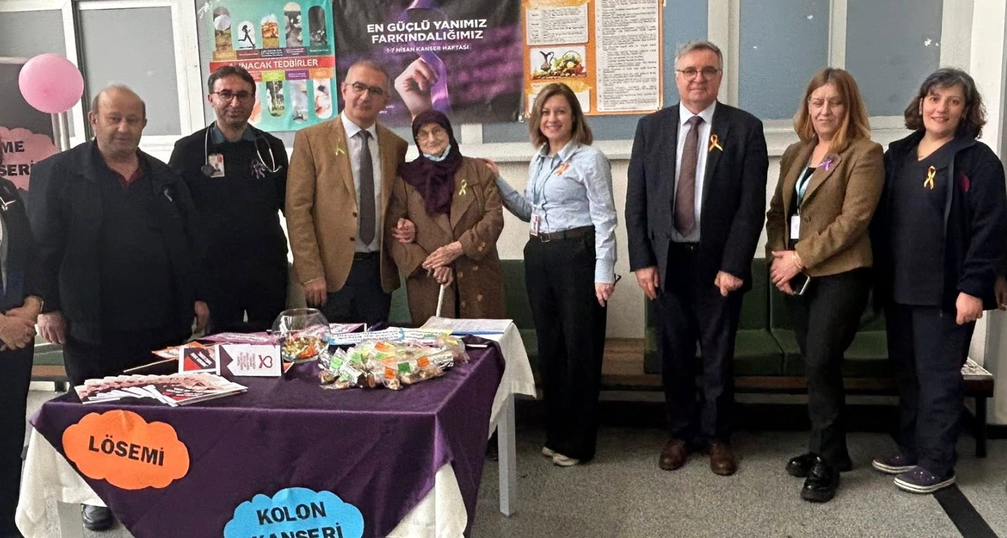 Çorlu Devlet Hastanesi’nde Kanser Farkındalığı Seferberliği