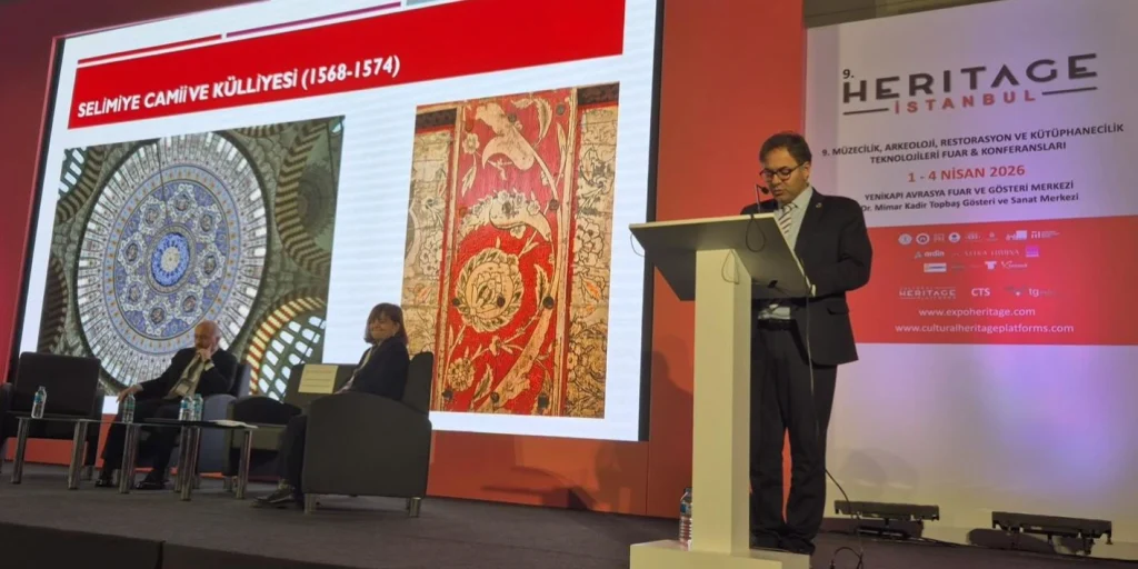 Edirne Belediyesi, Heritage İstanbul 9. Müzecilik ve Arkeoloji Fuarı’nda yerini aldı. Başkan Yardımcısı Cenk Ergüden, Osmanlı mirasının korunması ve restorasyon teknolojileri üzerine önemli temaslarda bulundu.