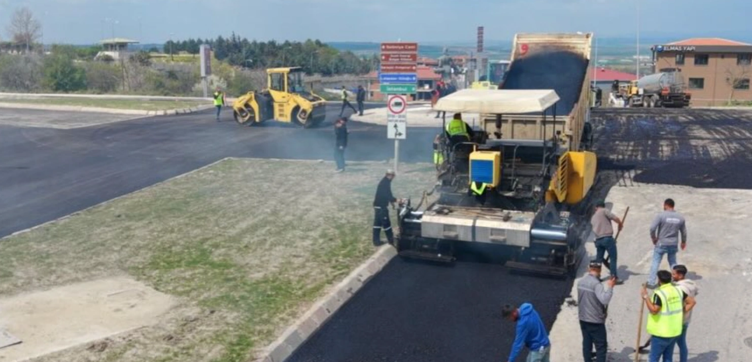 Edirne’de Ulaşım Konforu İçin Asfalt Seferberliği