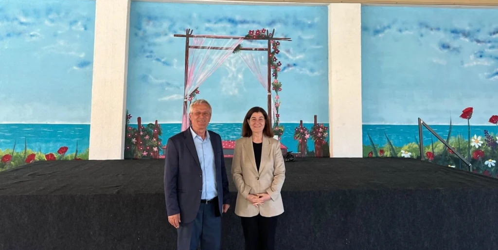 Fatma Aksal'ın Esetçe Beldesi ziyareti detayları. Belediye Başkanı Cemal Deniz ile projeleri yerinde inceleyen Aksal, beldenin, İpsala Haberler