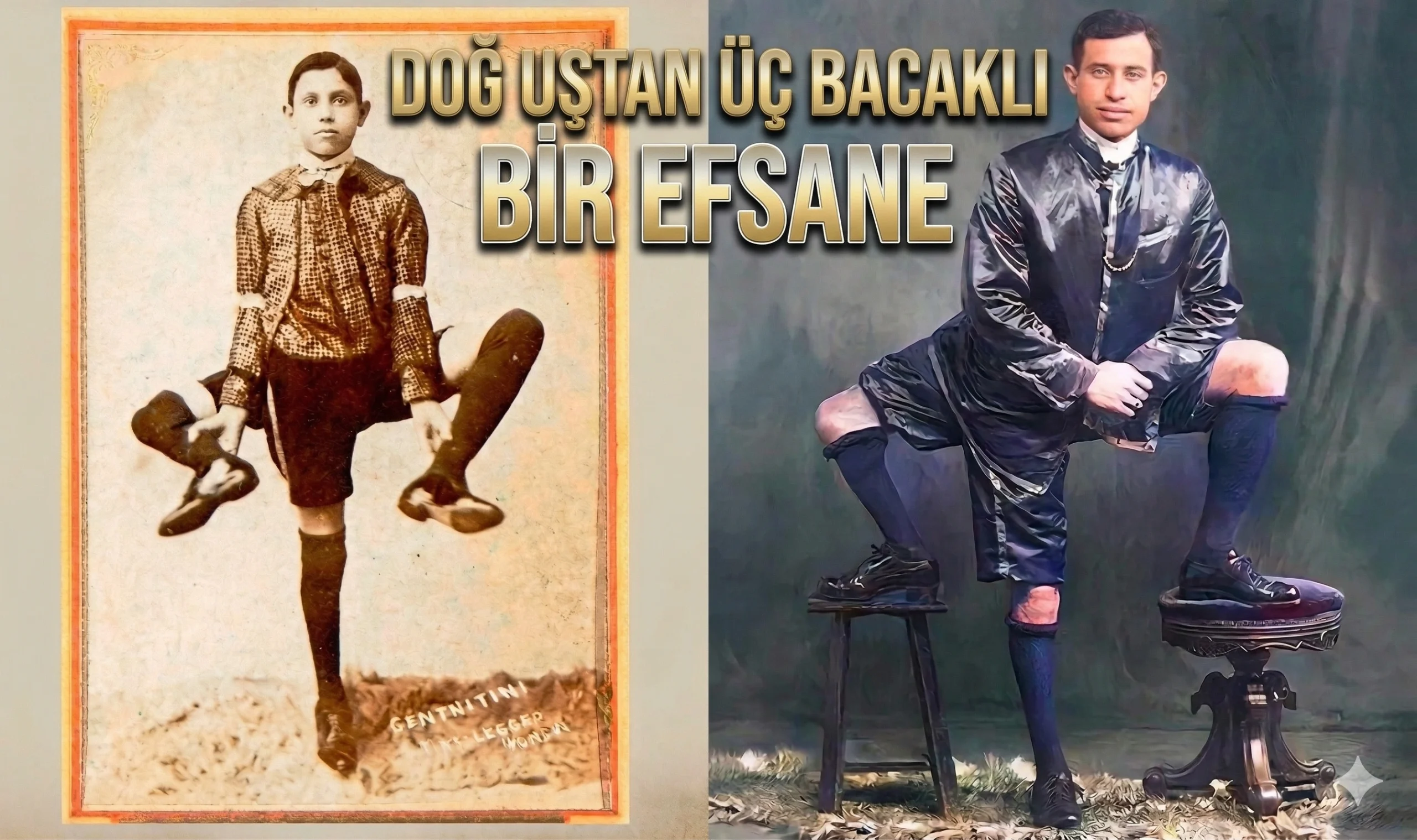 Doğuştan Üç Bacaklı Bir Efsane