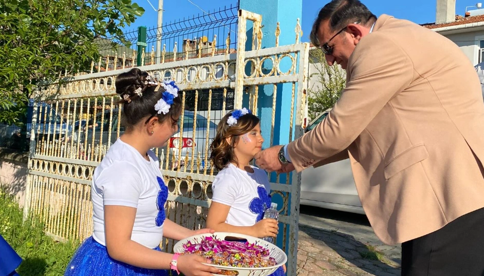 Gökçeada’da 23 Nisan Gururu