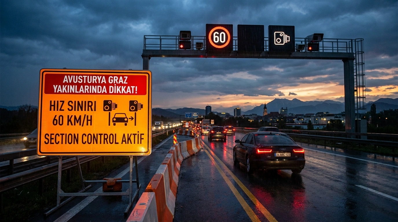 Avrupa Yolunda Ortalama Hız Ölçümü Başladı