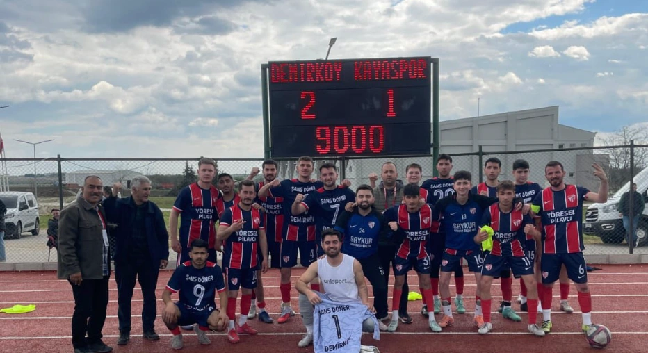 Demirköyspor Kayaspor Karşısında Zafer
