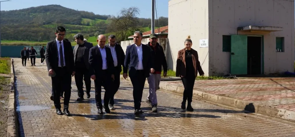 Kocabaş Çayı'nın taşmasıyla Çan Belediyesi Arıtma Tesisi'nde sel felaketi yaşandı. Kaymakam Nebioğlu ve Başkan Arslan afet bölgesinde incelemelerde bulundu.