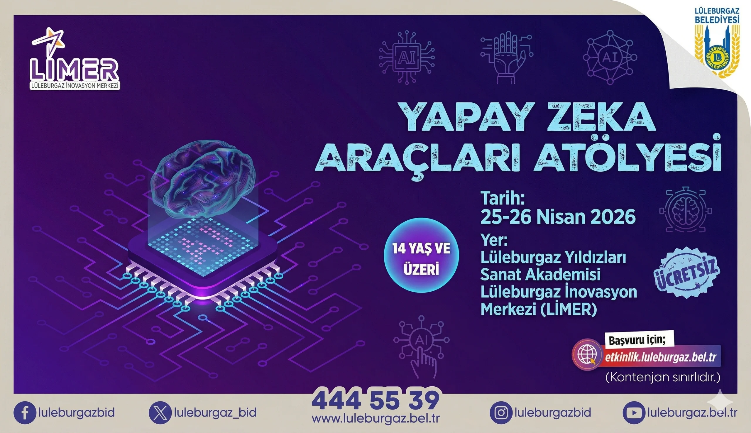 Lüleburgaz’da Yapay Zeka Devrimi Başlıyor