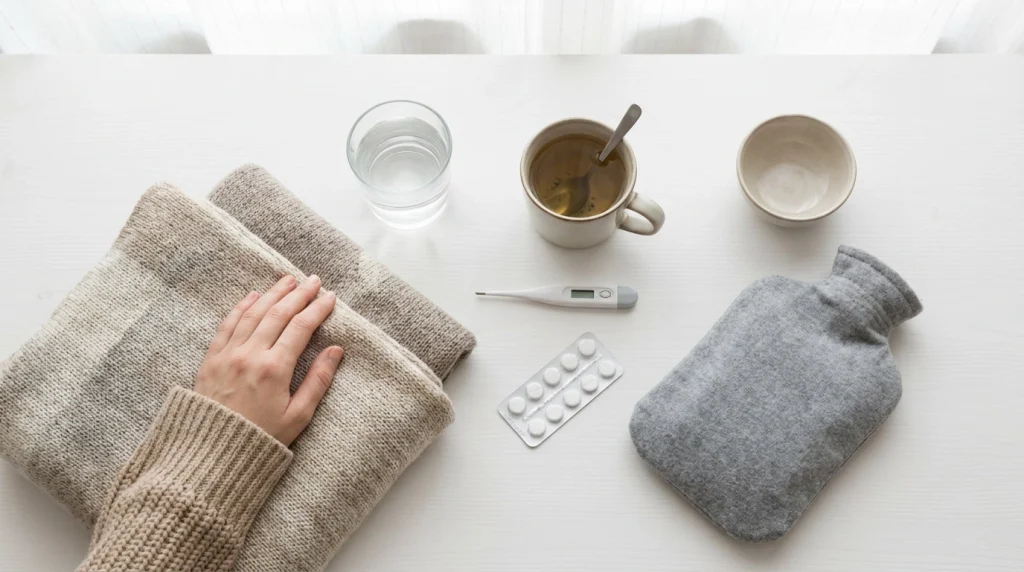 Mide üşütmesi (viral gastroenterit) belirtileri nelerdir? Mide üşütmesine ne iyi gelir? Evde çözüm yolları, beslenme rehberi ve korunma yolları bu rehberde.