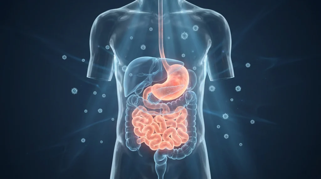 Mide üşütmesi (viral gastroenterit) belirtileri nelerdir? Mide üşütmesine ne iyi gelir? Evde çözüm yolları, beslenme rehberi ve korunma yolları bu rehberde.