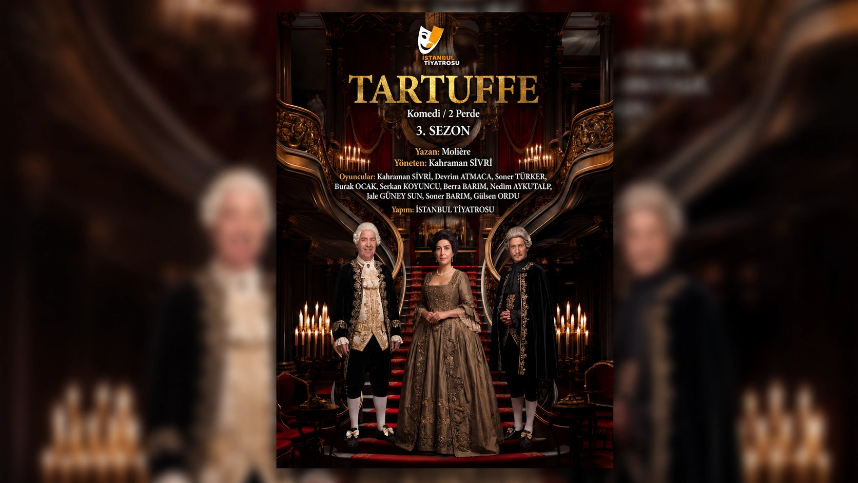 Moliere’in Ölümsüz Eseri Tartuffe Sahnede