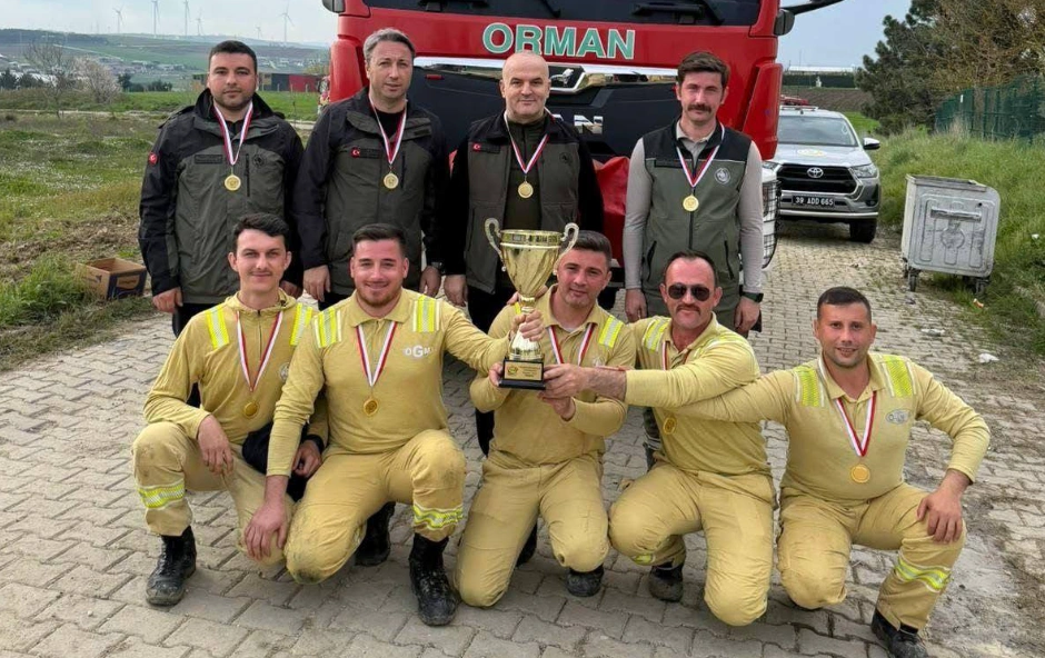 Tekirdağ Orman Ekiplerinden Büyük Başarı