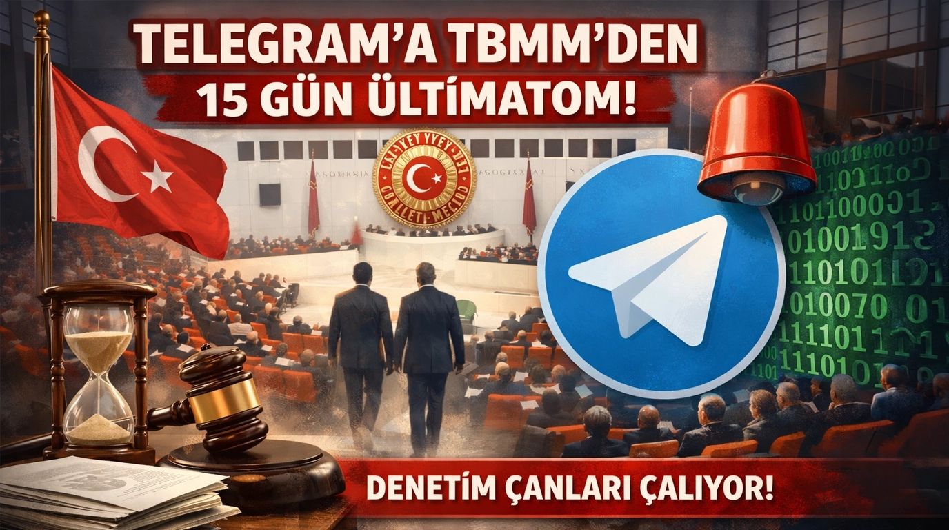 TBMM’den Telegram Hamlesi: 15 Gün Süre Verildi
