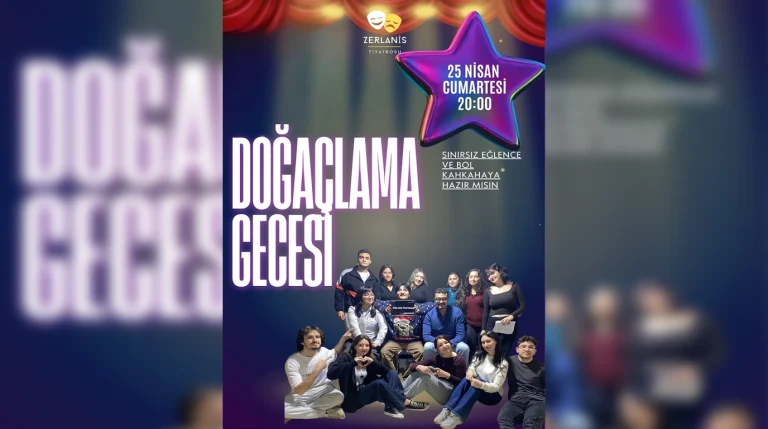 Zerlanis Tiyatrosu Doğaçlama Gösterisi Edirne’de