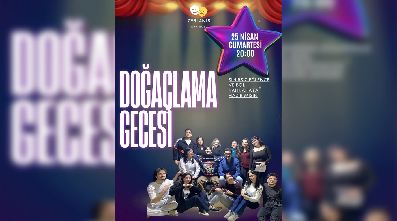 Zerlanis Tiyatrosu Doğaçlama Gösterisi Edirne’de