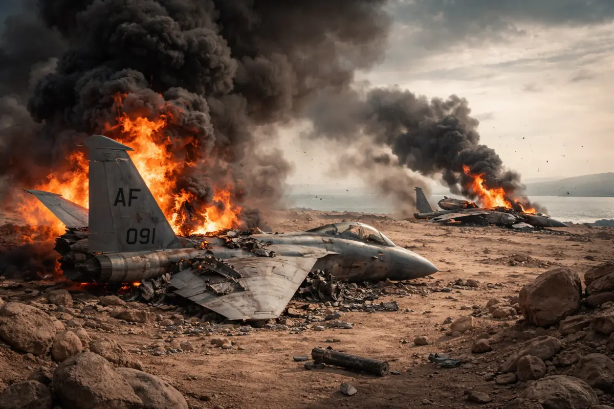ABD Ordusu 23 Yıl Sonra Savaşta Uçak Kaybetti