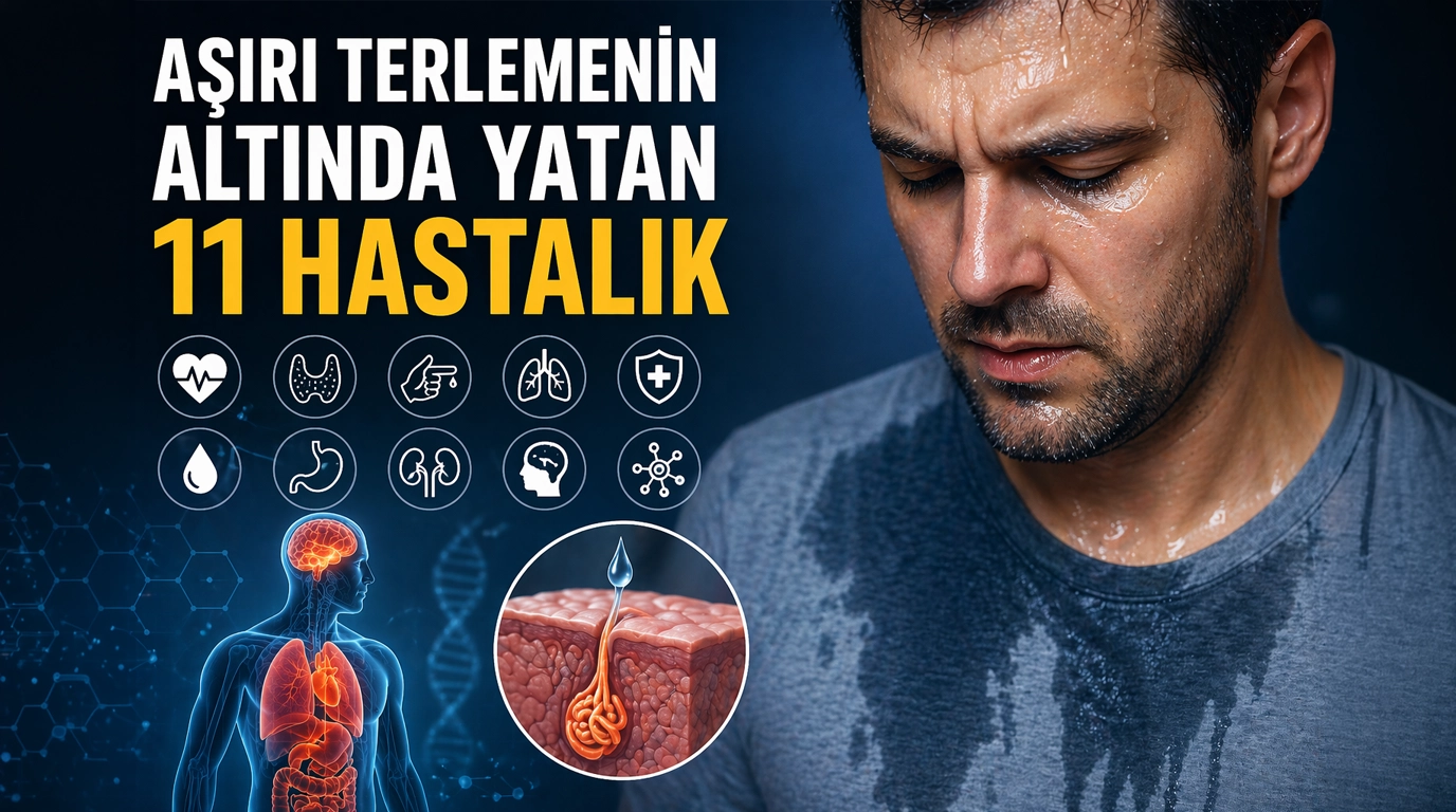 Aşırı Terlemenin Altında Yatan 11 Hastalık